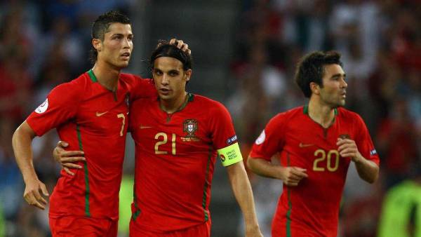 Nuno Gomes fue el capitán de Cristiano Ronaldo en la Selección de Portugal.