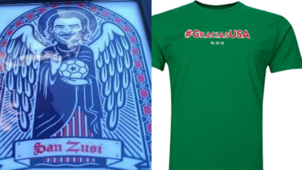 Mexicanos convierten en santo a Graham Zusi