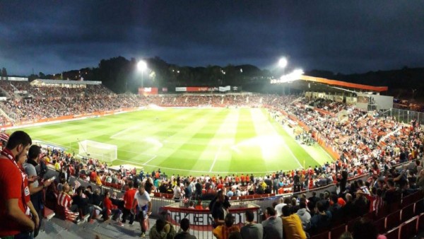 ESPECTACULAR: El estadio Municipal de Montilivi, la nueva casa del 'Choco' Lozano