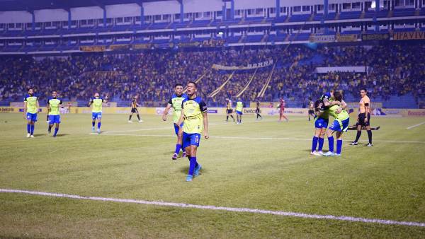 Cristian Cálix marcó el segundo gol de los olanchanos contra Real España.