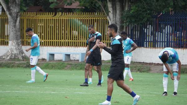 Con doblete Jorge Benguché, la Selección de Honduras Mayor venció a la Sub-22 que se preparara para los Centroamericanos