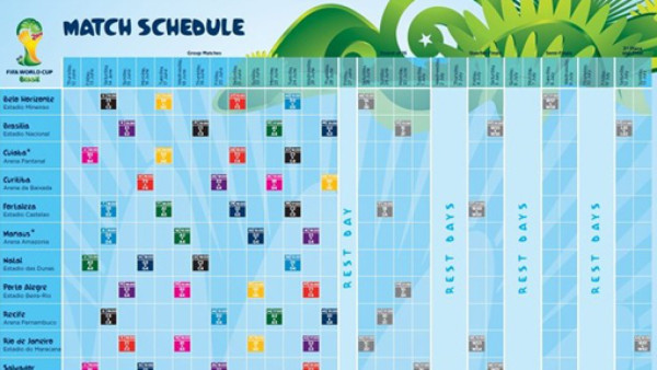 Definida fecha del sorteo de Brasil 2014