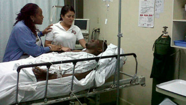 Portero John Bodden, herido de bala en La Ceiba