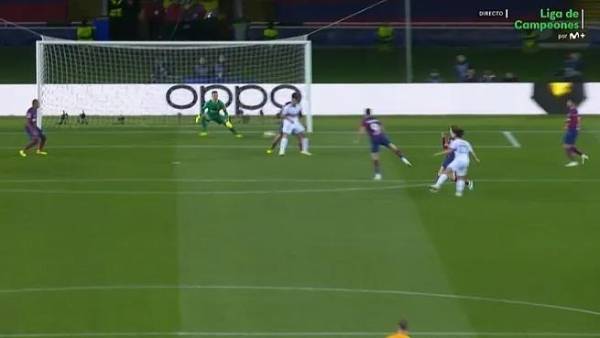 Vitinha soltó un derechazo y puso a ganar al PSG.