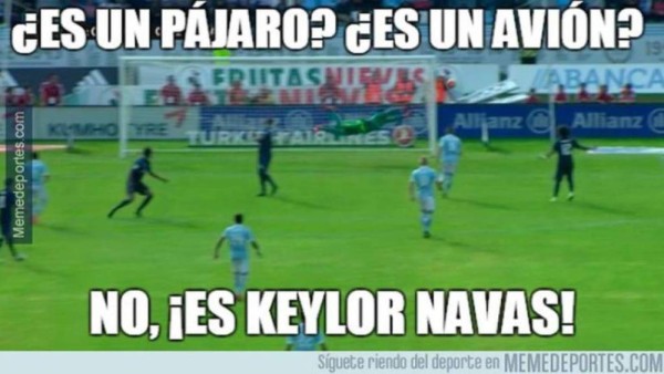 Los memes que dejó la gran actuación de Keylor Navas con el Real Madrid