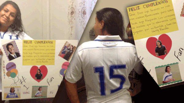 La admiradora número 1 de Roger Espinoza