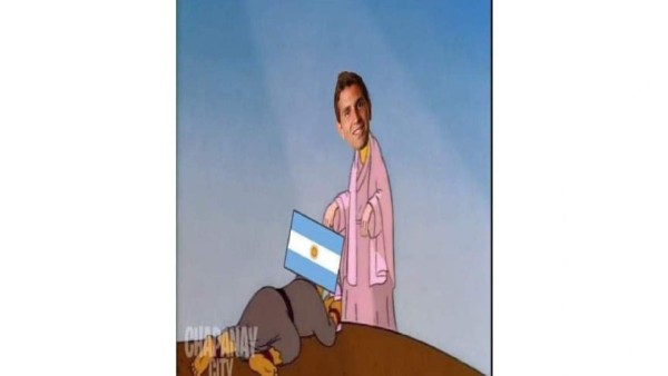 Argentina derrotó a Venezuela y los memes revientan al PSG y Messi por la patada que recibió