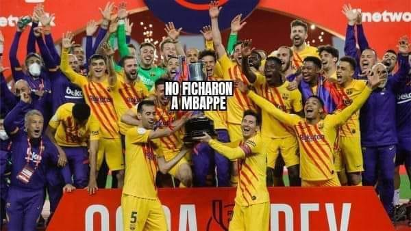 Destrozan al Real Madrid y lo celebran en Barcelona: los terribles memes que dejó la renovación de Mbappé con el PSG