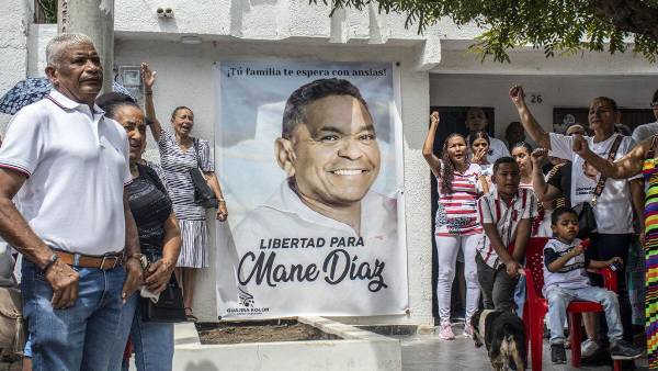 La Guajira se unió en pro de la liberación de Mané Díaz, como le dicen en su barrio.