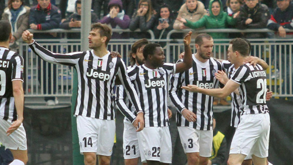 Juventus goleó a Cagliari y suma 11 victorias consecutivas en Serie A