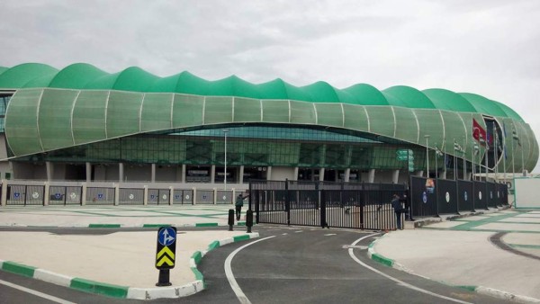¡INCREÍBLE! El imponente estadio turco que tiene forma de cocodrilo