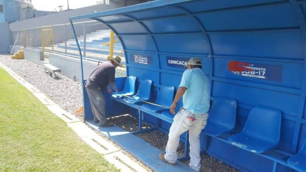 El estadio Morazán recibe 'mimos' de cara al juego Honduras-Costa Rica
