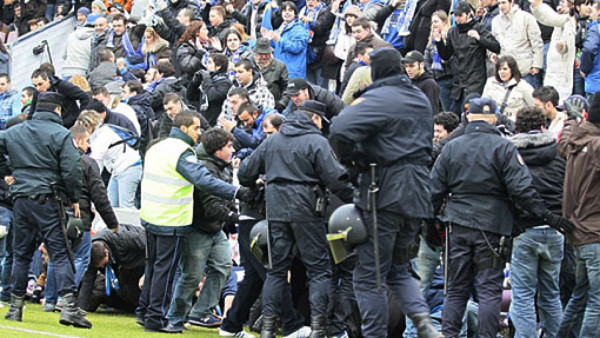 Susto en España tras una avalancha de aficionados