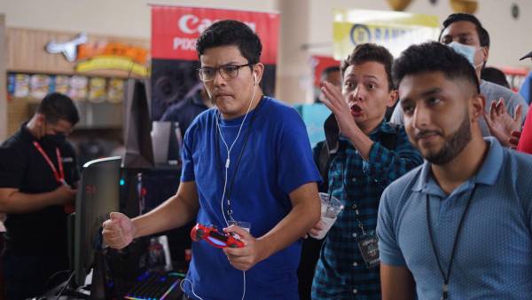 Los participantes vivieron sus partidos eliminatorios con mucha euforia. FOTO: Mauricio Ayala