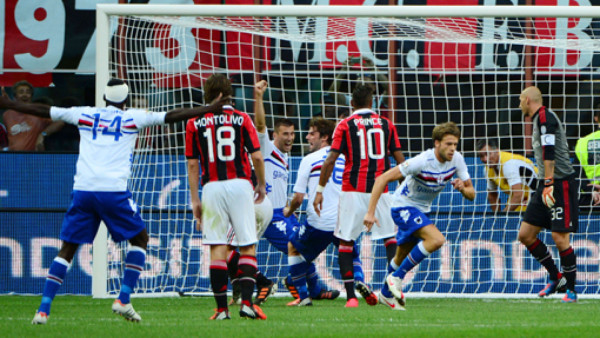 Milan tropieza en su estreno en la Serie A