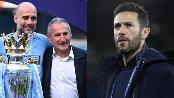 Hugo Viana será el sustituto de Txiki Begiristain como director deportivo en el Manchester City.
