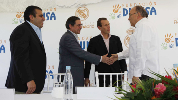 Real Madrid inaugura escuela de fútbol y baloncesto en Honduras