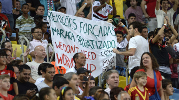 FIFA amenaza con suspender Copa Confederaciones por protestas