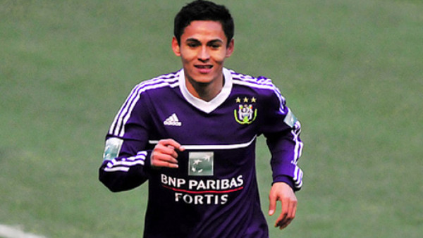 Andy Najar volvió a anotar con el Anderlecht