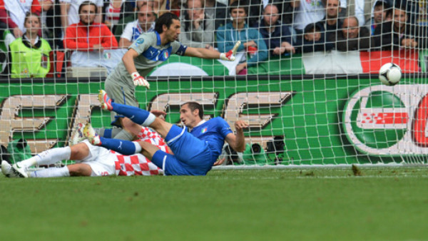 Croacia sorprendió al empatarle a Italia