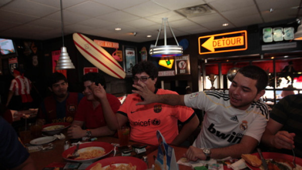 Aficionados del Barcelona también celebraron en Honduras