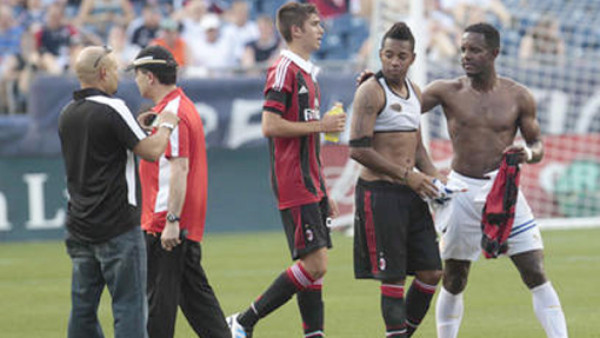 Luciano: 'Platicamos muy poco con Robinho'