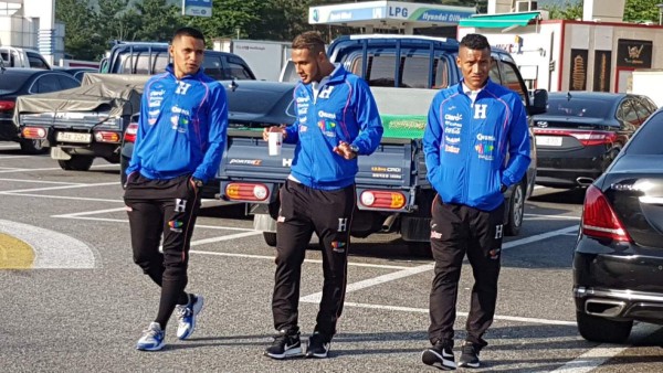 Las imágenes de la Selección de Honduras en Corea del Sur.