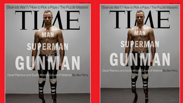 Polémica portada de la revista Time contra Oscar Pistorius