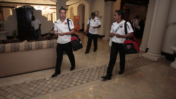 Alajuela arribó a Honduras decidido a vencer al Motagua