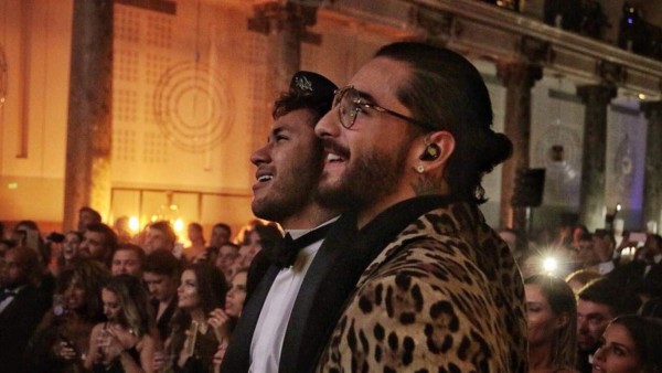 El dardo envenenado de Maluma a su examigo Neymar tras robarle a su novia Natalia Barúlich