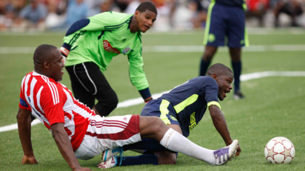 Alegría y goles en complejo de Wilson