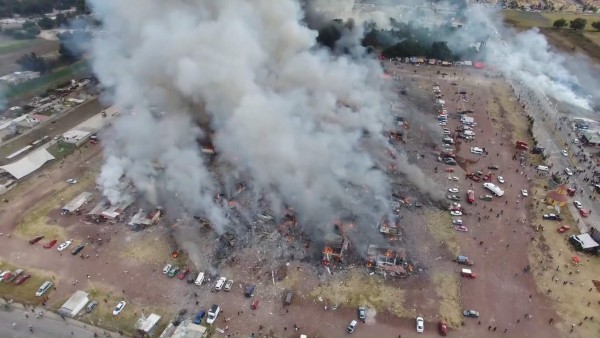 Así quedó todo luego de explosión que causó dolor y luto en México