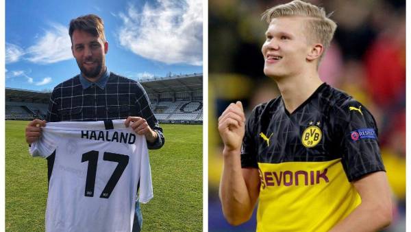 Haaland tiene como ídolo a Michu, exfutbolista español y actualmente es el director deportivo del Burgos CF.