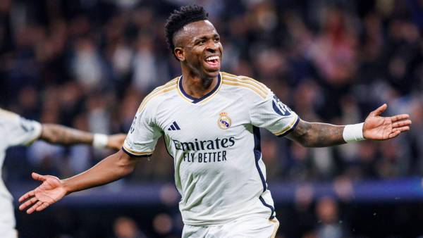 Vinicius será la gran apuesta en ataque del Real Madrid ante el Manchester City.