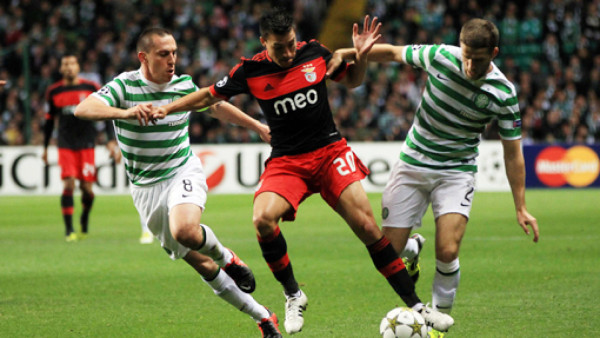 Emilio Izaguirre debutó en la Champions League