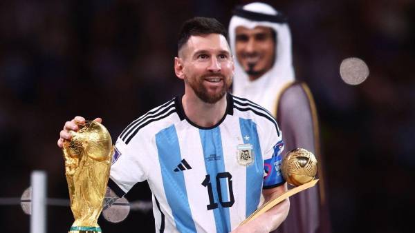 Messi ganó su primera Copa del Mundo en su quinta presencia en este certamen.