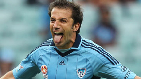 Del Piero anota un póker en la mayor goleada histórica de Australia