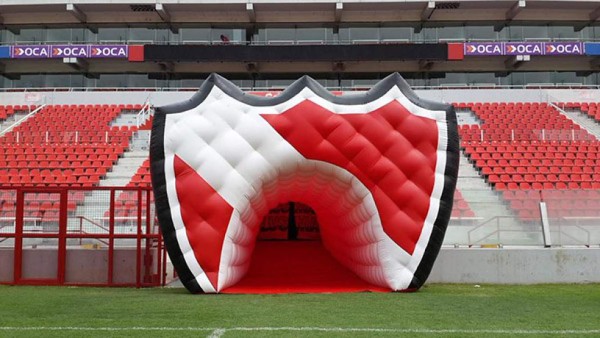 Los túneles de vestuarios más sorprendentes en el mundo del fútbol