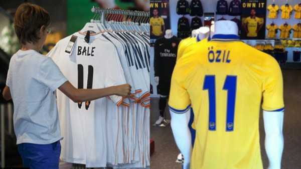 Fichaje de Özil vende más camisetas que Gareth Bale