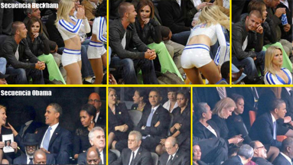 Barack Obama emula metida de pata de David Beckham