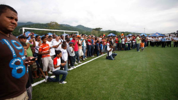 El complejo deportivo 'Wilson Palacios' es una realidad