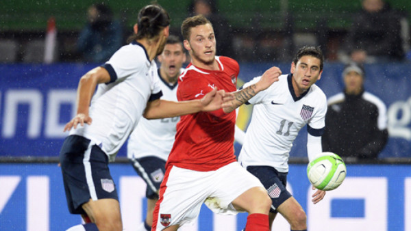 Estados Unidos cayó ante Austria en un amistoso