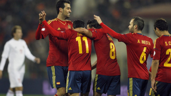 España camina firme hacia el Mundial de Brasil