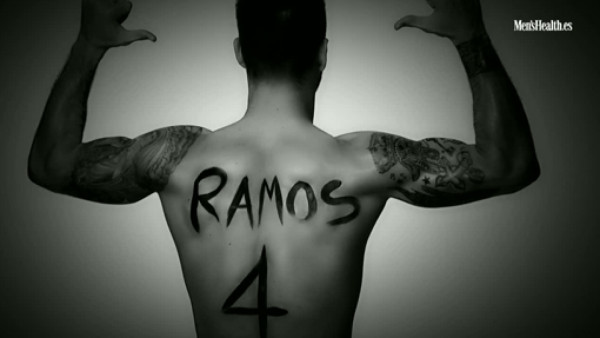 Sergio Ramos en la nueva portada de Mens Health
