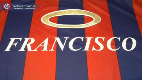San Lorenzo diseña camiseta especial para el Papa Francisco