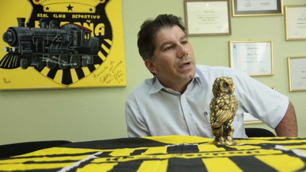 'A Real España nunca le ha ido bien hacer locuras': Mateo Yibrín