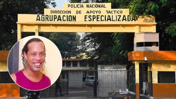 Caso Ronaldinho: Primera imagen en el 'Cuadrilátero', una prisión para policías y políticos corruptos&nbsp;&nbsp;