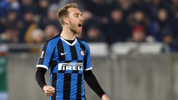 Italia: Por culpa del coronavirus, el futbolista danés Christian Eriksen quedó en la calle