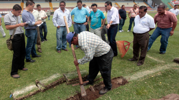 La cancha del Nacional quedará como mesa de billar