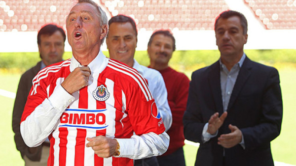 Las Chivas de Guadalajara cortan su relación con Johan Cruyff